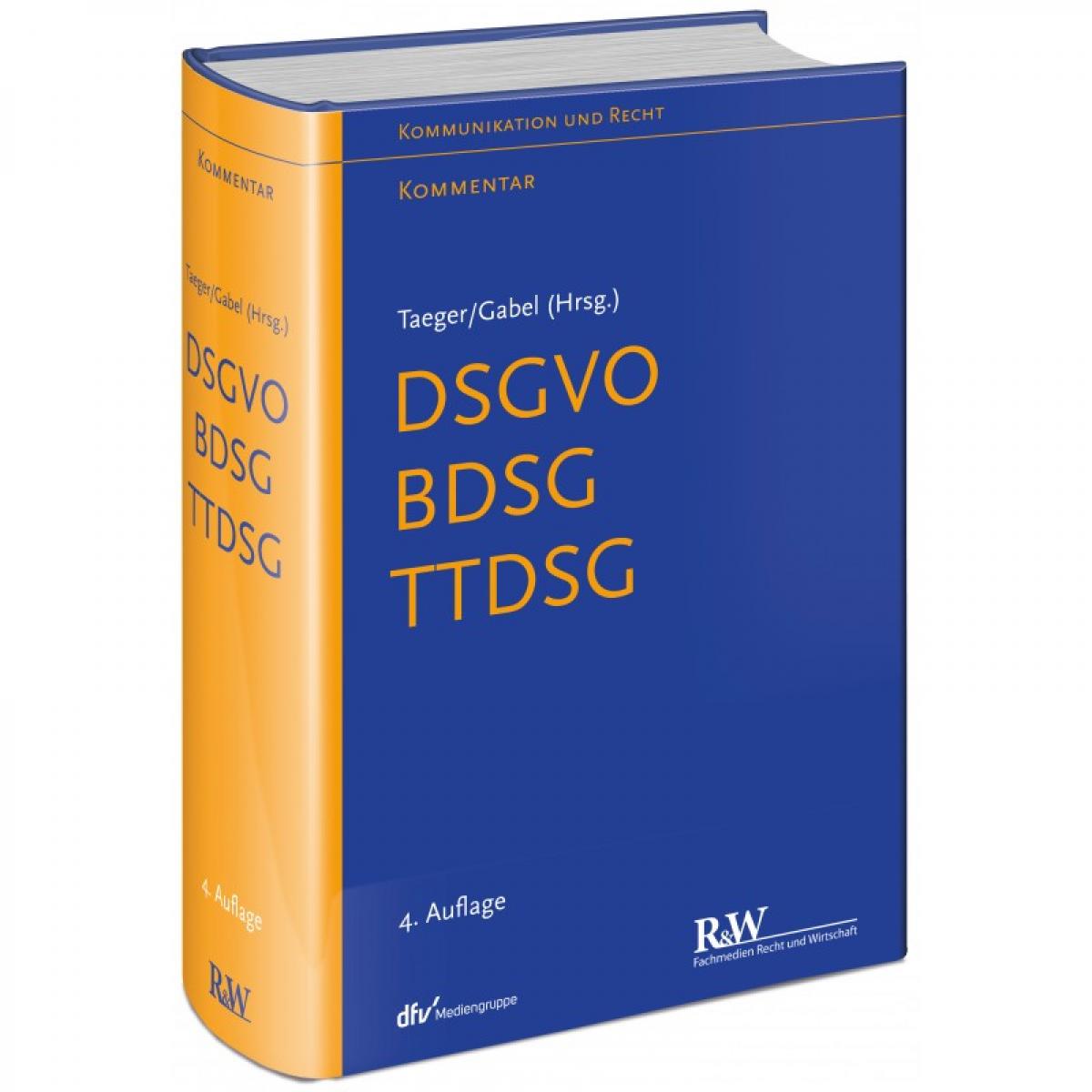 DSGVO - BDSG - TTDSG | Taeger