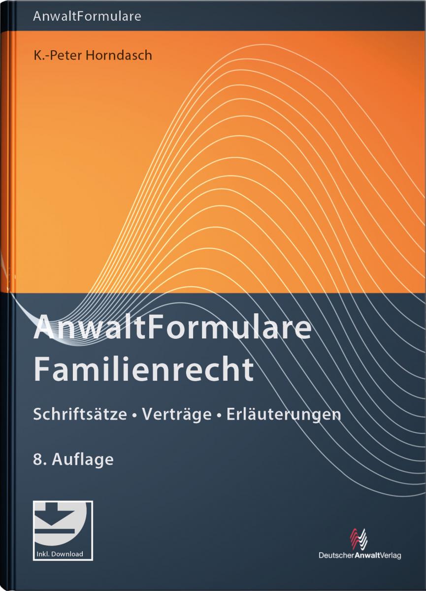 AnwaltFormulare Familienrecht | Horndasch