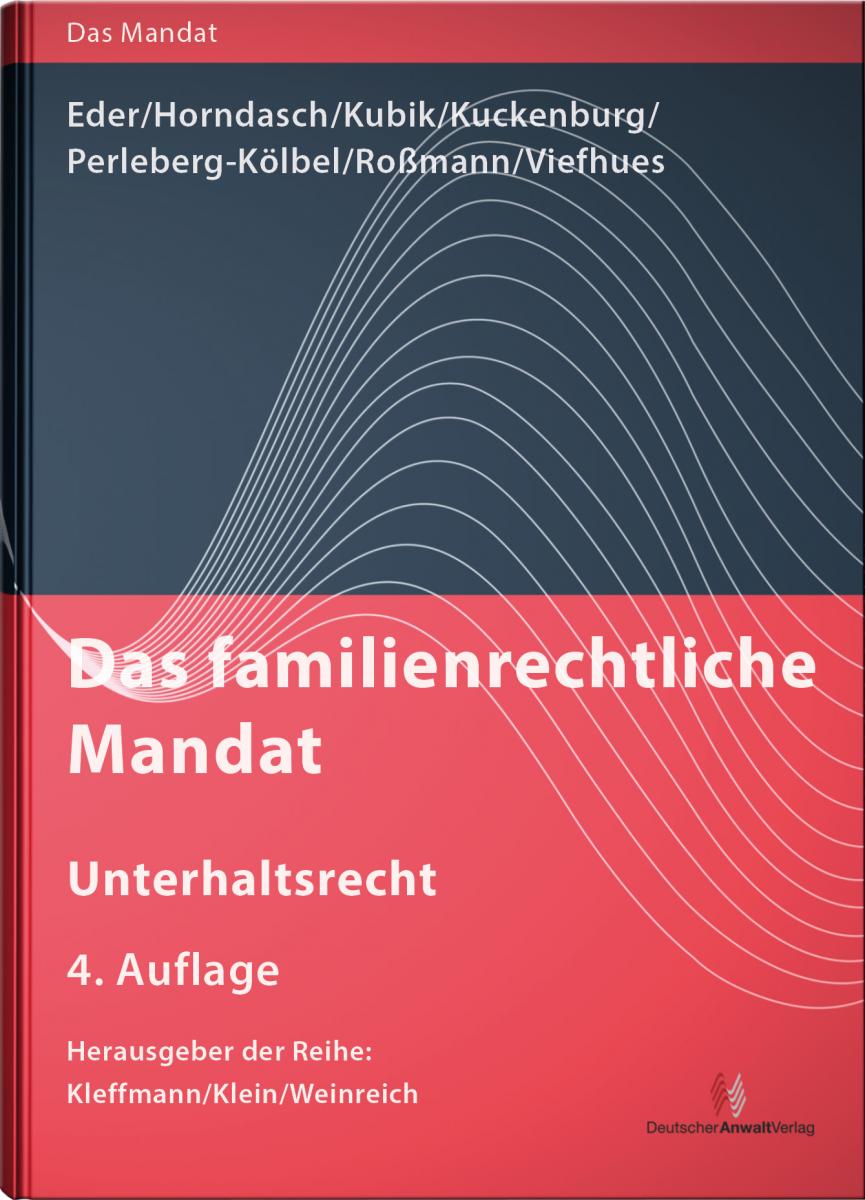 Das familienrechtliche Mandat - Unterhaltsrecht | Kleffmann