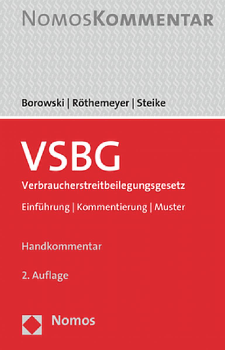 VSBG Verbraucherstreitbeilegungsgesetz | Borowski