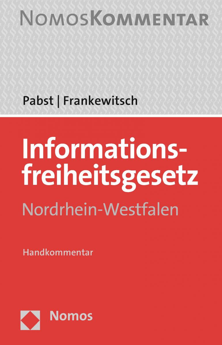 Informationsfreiheitsgesetz Nordrhein-Westfalen | Pabst