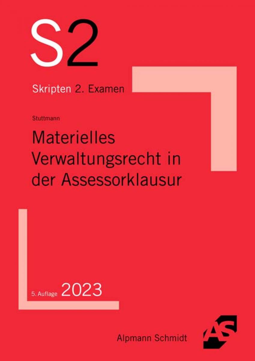 Materielles Verwaltungsrecht in der Assessorklausur | Stuttmann
