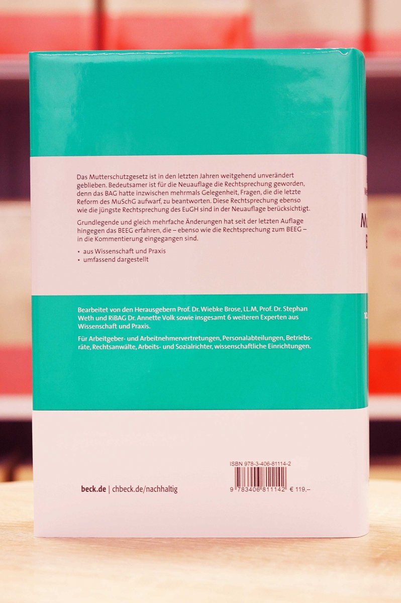 Mutterschutzgesetz und Bundeselterngeld- und Elternzeitgesetz: MuSchG / BEEG | Brose