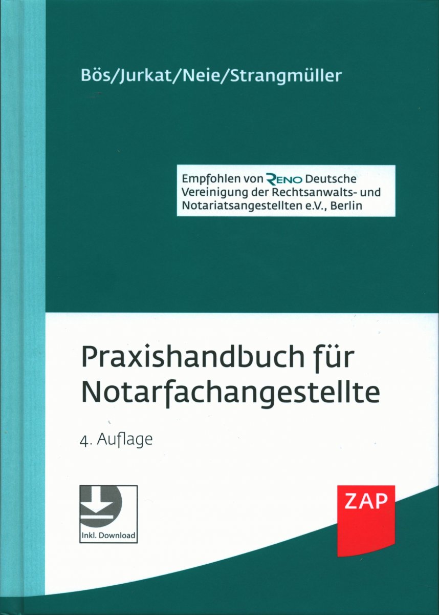 Praxishandbuch für Notarfachangestellte | Bös