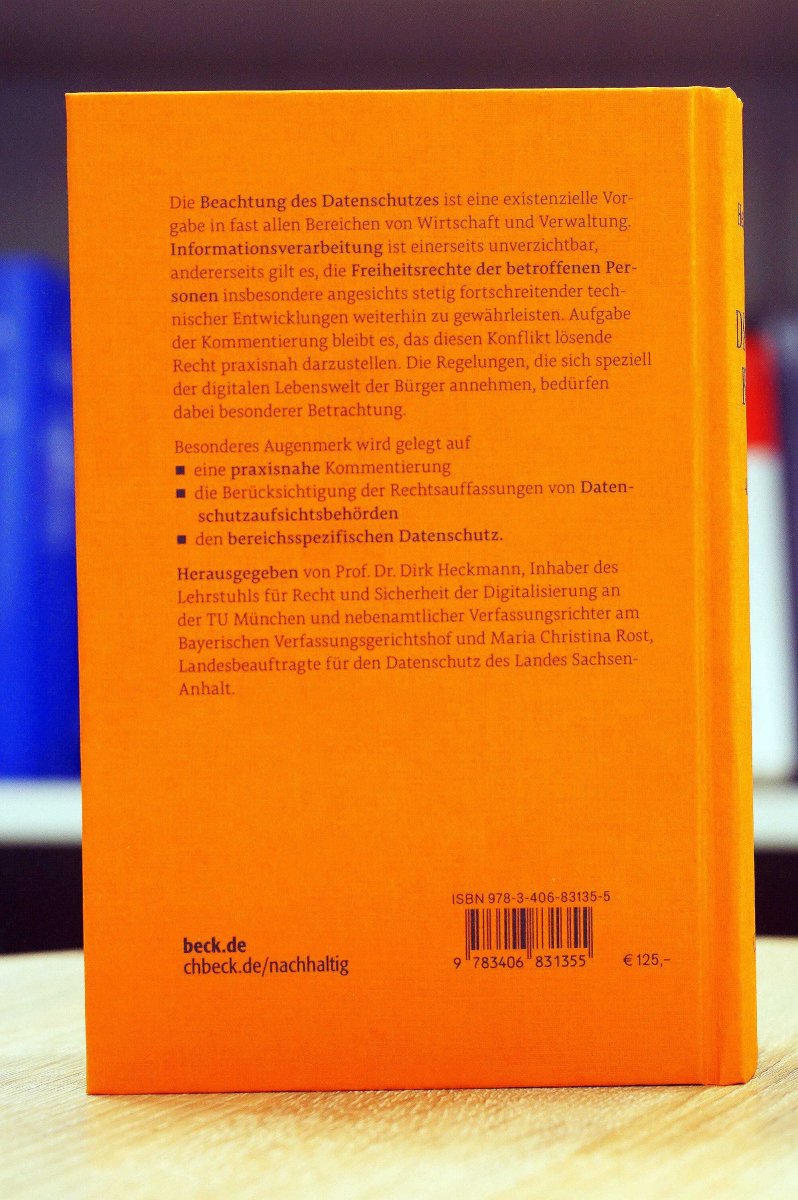 Datenschutz-Grundverordnung, Bundesdatenschutzgesetz: DS-GVO / BDSG | Gola