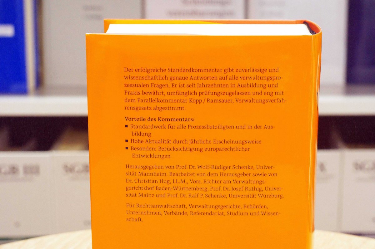 Kopp VwGO: Verwaltungsgerichtsordnung | Kommentar