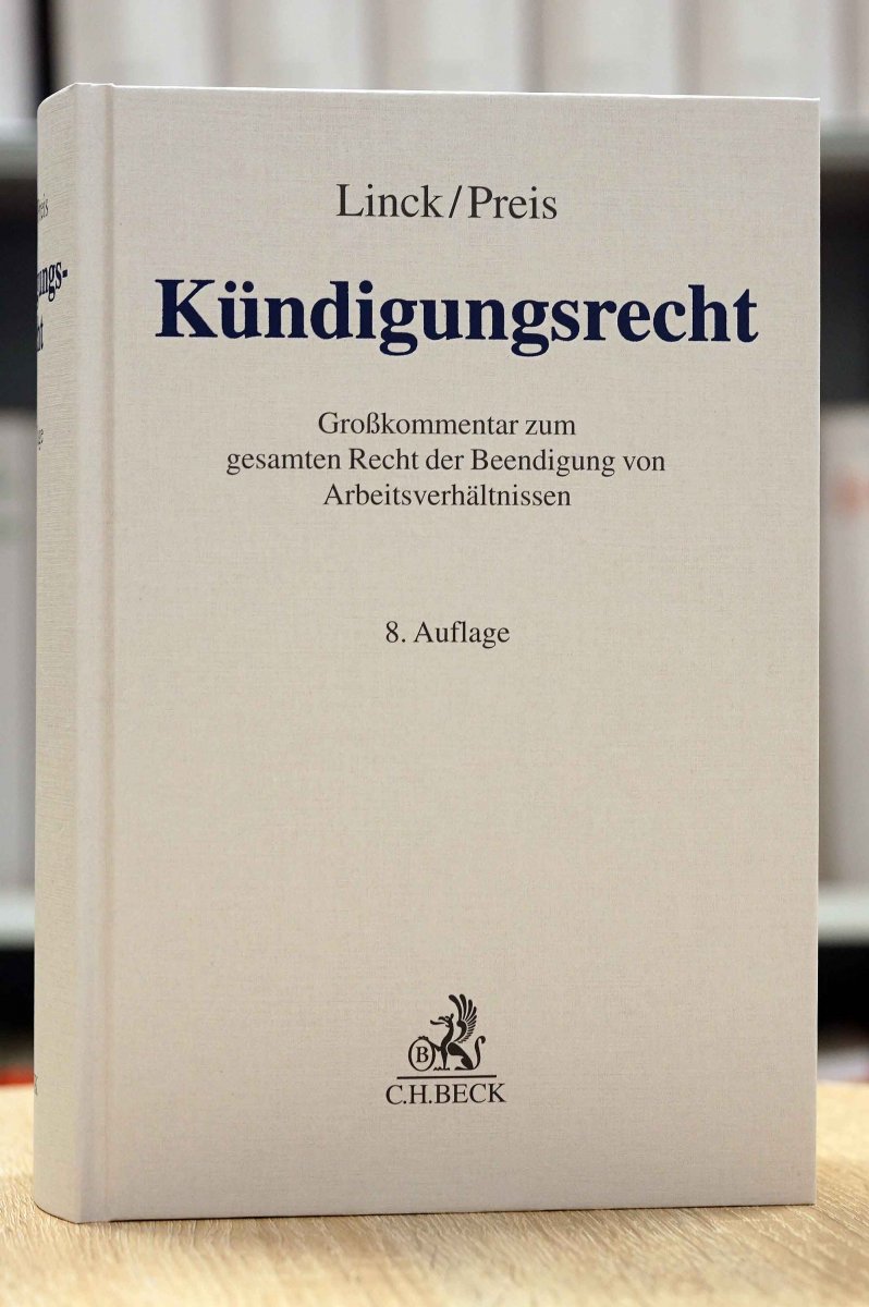 Kündigungsrecht | Linck (vormals Ascheid)