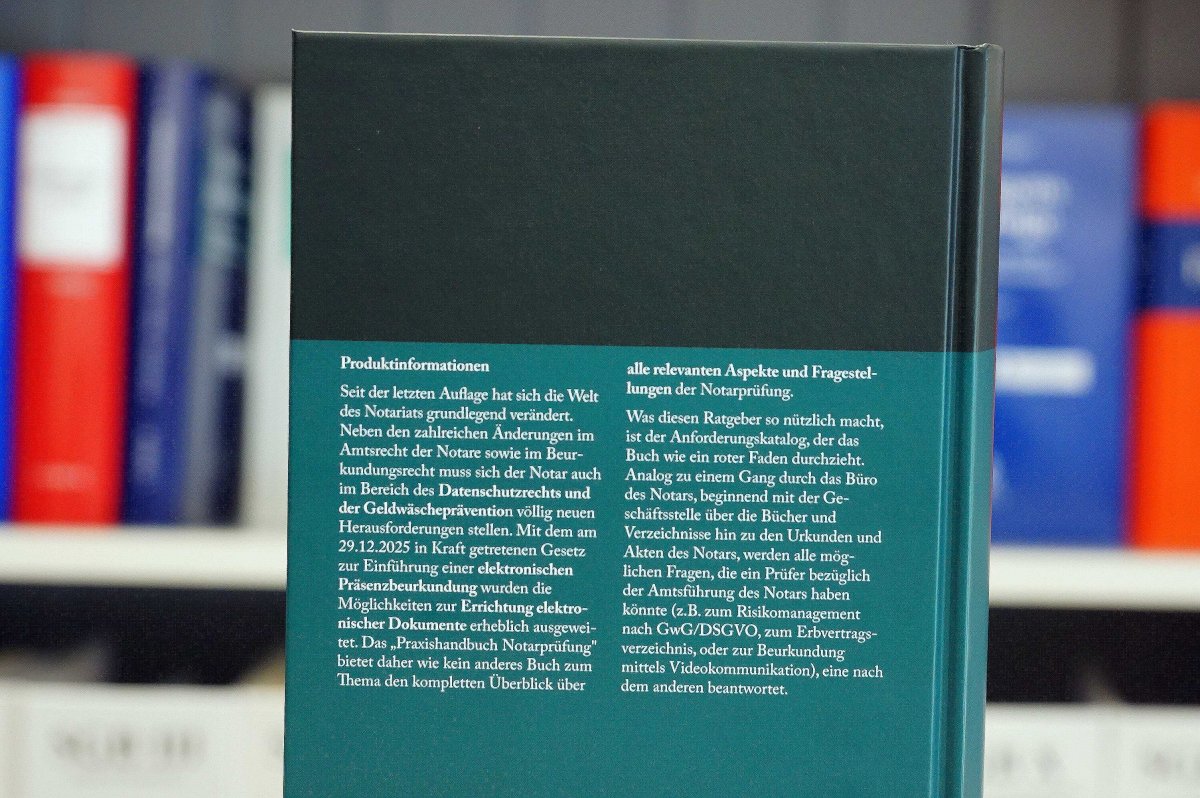 Praxishandbuch Notarprüfung | Blaeschke